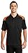 Cornerstone Men's Pocket Polo Shirt, Black/Charcoal, Large