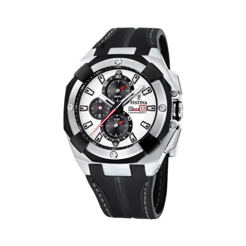 Festina Herren-Armbanduhr XL Chronobike Analog Leder F16350/A Preisvergleich