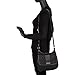 Nine West Split The Difference Messenger Saddle Cross Body, Black/Black/Black, One Size
