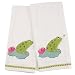 Lily Pad Frog Embroidered Hand - Towel Set of 4