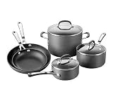 Calphalon Simply Calphalon Hard-Anodized Nonstick 8-Piece Cookware Set Discount