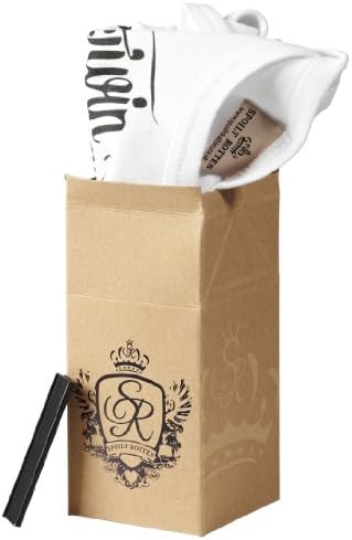 SR - Twin No.1 & No.2 Twin Set Baby Bodysuit in Milk Carton 0-6M White