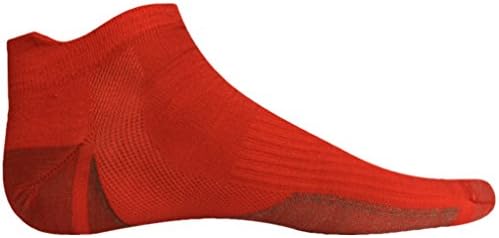 Y AthleticsSilverAir Ankle Sock-Sedona Red-Medium
