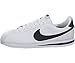 Nike Men's Cortez Basic Leather White/Obsidian Casual Shoe 10 Men US