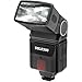 Precision Design DSLR300 Universal High Power Auto Flash with Zoom/Bounce/Swivel Head for Canon Rebel XT XTi XS XSi EOS 30D 40D 50D 5D SLR Cameras