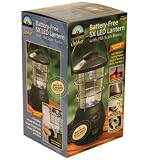 5 LED Wind Up Lantern with FM Scan Radio