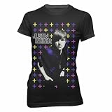 Bravado Junior's Justin Bieber Cross Women'S T-Shirt