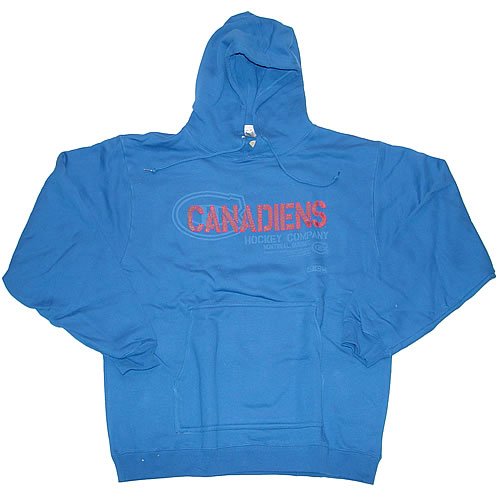 Buy Montreal Canadiens CCM Hockey Company Royal Blue Hoody