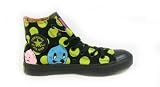 All Star Print Cartoon Black