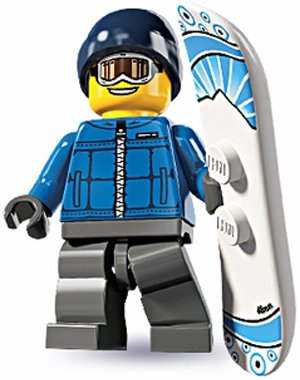 Lego Minifigures Series 5 - Snowboarder Male