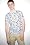 Live Short Sleeve Pique Polo With All Over Fish Hook Print