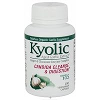 Formula 102 Garlic Extract Candida Cleanse and Digestion 100 Capsules