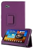 HHI UrbanFlip Series Viewing Stand Case for Samsung Galaxy Tab 2 (7.0) - Purple (Package include a HandHelditems Sketch Stylus Pen)