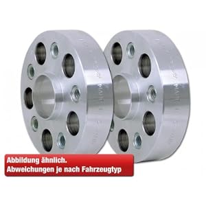 FK Automotive FK01315BZ+ Spurverbreiterung FK – 30 mm System B+ – fit for VW Fox, Polo 5, Golf 3  / Vento, Audi A2, A3 & TT etc.