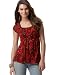 Apparel : Cha Cha Vente Wavy-Stripe Square-Neck Babydoll Top