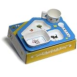 Baby Cie Ballerine dancer Ballerina 5 piece lunch set with tray  beaker  fork  spoon and bowl