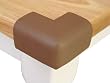 Kidkusion Toddler Corner Kushions Brown - 8 Pack