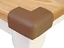 Kidkusion Toddler Corner Kushions Brown - 8 Pack