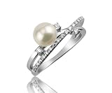Adamence - Bague Sirocco 1 - Or blanc et Diamants - tour de doigt 47