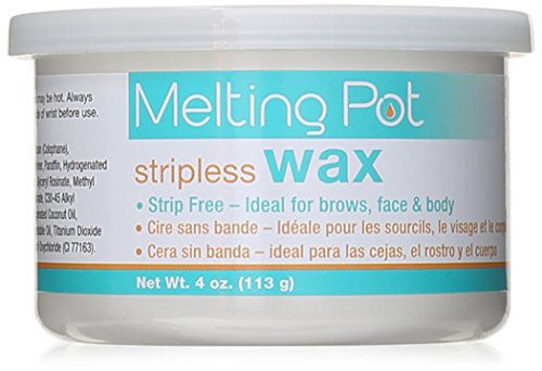 Melting pot stripless wax, 4 ounce