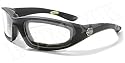 CHOPPERS Bikerbrille Linse Klar / Motorradbrille / Sportbrille / Brille
