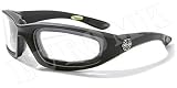 Choppers Lunettes de Soleil Noir Clair Lunettes de Sport
