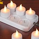 LEDキャンドル　充電式　６個セット