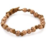 Vanessa Mooney Copper Bicone Bead Bracelet On
