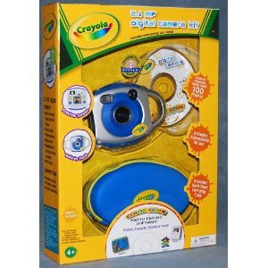 Crayola 2.1 Megapixel Digital Camera Kit - Blue
