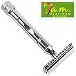 Parker 89R Super Heavy Weight Double Edge Safety Razor & 5 Pack of 7AM PLatinum Blades!