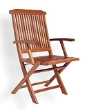 Eden Outdoor Living Westfield Folding Armchair Set of 2