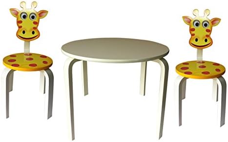 Inskeppa Giraffe Table and Chairs Set. Kid's Furniture Set