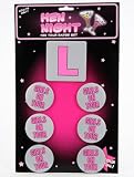 Hen Night Hen Tour Badge Set