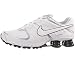 Nike Shox Turbo XI SL Mens Running Shoes [414941-103] White/White-Metallic Silver-Black Mens Shoes 414941-103