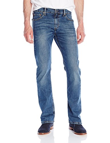 Levi s men s 527 slim bootcut jean, black stone, 34w x …