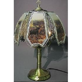 Moose Touch Lamp ET-DE3 Select Base Finish: Pewter from Lava Lamps