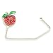 Red Crystal Apple Classic Purse Hook