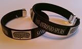 San Antonio Spurs Team Logo Basketball Bracelet Wristband (2-Pack)