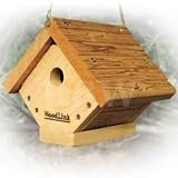 Woodlink Traditional Wren House - Natural Cedar Bird House
