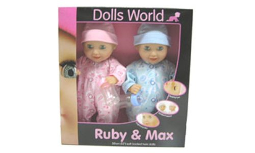 Childrens Toyshop  Toys : Dolls World Ruby & Max