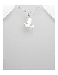 Bird Pendant Necklace In 92.5 Sterling Silver
