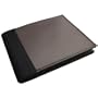 Stainless Steel Dark Grey Technical Bi-fold Wallet by Stewart Stand
