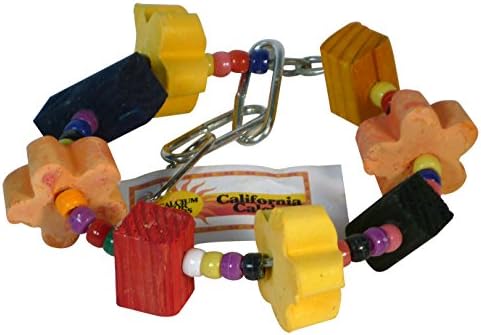 California Calcium Flower Ring Small Bird Toy