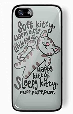 Big Bang Theory Meoww Warm Kitty, Soft Kitty for iPhone 5/ 5s Black Case