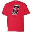 Trail Blazers adidas Men's Primary Logo S/S Tee