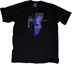 24 Twenty Four Jack Bauer T-shirt Black