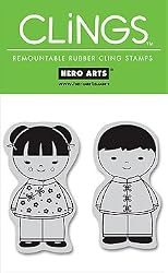 Hero Arts CLINGS Rubber Stamp / Friends
