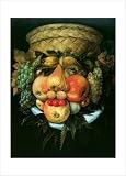 Arcimboldo, Guiseppe - Portrait aus Obst - Kunstdruck