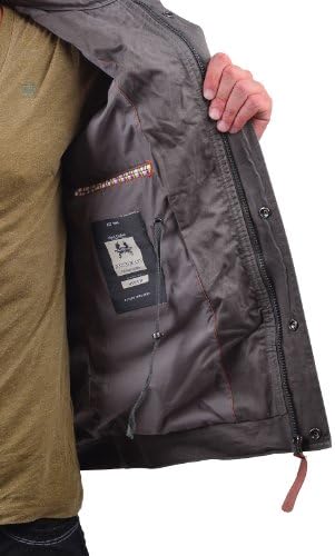 RNT23 JEANS Men's Multi-pocket Utility Jacket XL GREEN