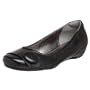 ECCO Women's Bouillon Ballerina,Black,39 EU (US Women's 8-8.5 M)